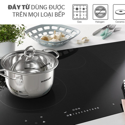 Nồi Inox 5 đáy SUNHOUSE SHG788-24