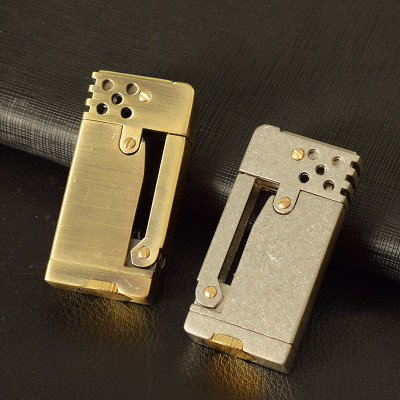 Vỏ Hột Quẹt Bật Lửa Xăng Đá Dolphin 696 Thiết Kế Độc Lạ Sang Trọng - Dùng Xăng Bấc Đá Cao Cấp