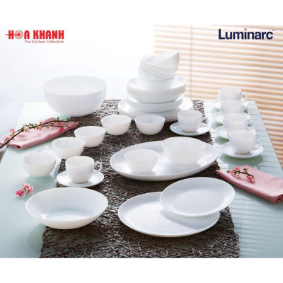 Tô Thủy Tinh Luminarc Diwali Trắng 18cm - bộ 6 cái - N3975