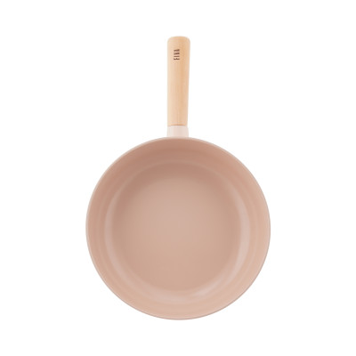 Chảo nhôm ,màu hồng đào 6 size - phân phối chính hang cobi home.