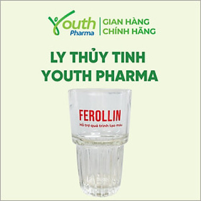 Ly Thuỷ Tinh Ferollin Dung Tích 450ml Cao Cấp