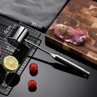 Búa Đập Thịt Dụng Cụ Nhà Bếp Bằng inox 304 búa dần thịt inox 304 liền khối cao cấp có 2 size