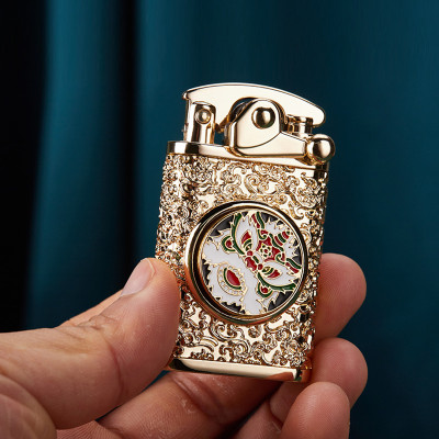 Vỏ Hột Quẹt Bật Lửa Xăng Đá Zorro Z592-618 Mở Nắp Đánh Lửa Tự Động