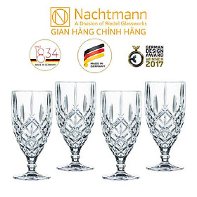 Bộ 4 ly pha lê đa năng Nachtmann Noblesse - SX tại Đức - Hàng chính hãng 100% (kèm ảnh thật)