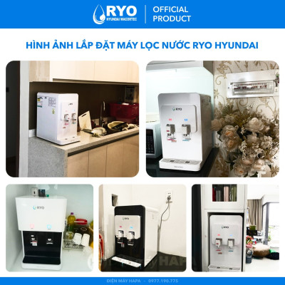 Bộ 4 Lõi Lọc RYO Hyundai Nhập Khẩu Hàn Quốc - Hàng Chính Hãng - (Dùng Thay Lõi Cho máy lọc nước RP901 RP902 RP903 RP100H PGP1000 RP100S Sambon Wacortec...)