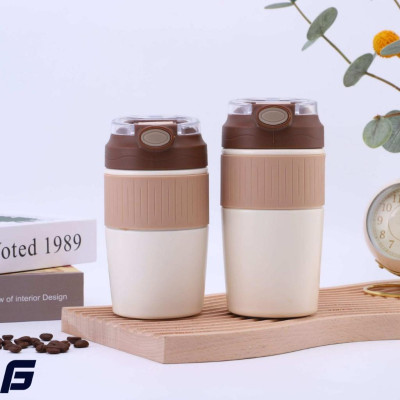 Ly Giữ Nhiệt Có Ống Hút Inox 316 FG Good Finish | Bình Giữ Nhiệt Dung Tích 450ml Giữ Nhiệt 6 Giờ