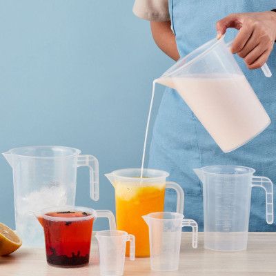 Bộ 2 Ca Đong Nhựa Có Vạch Chia Định Lượng 5 Lít