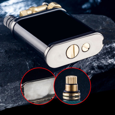 Vỏ Hột Quẹt Bật Lửa Xăng Bấc Đá Kiêm Diêm Xăng Đẹp Độc Lạ Tiện Dụng Chief CF229 - Nhiều Màu