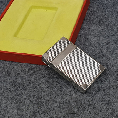 Vỏ Hột Quẹt Bật Lửa ga đá Upon D75T kẻ sọc đứng khuyết bốn góc