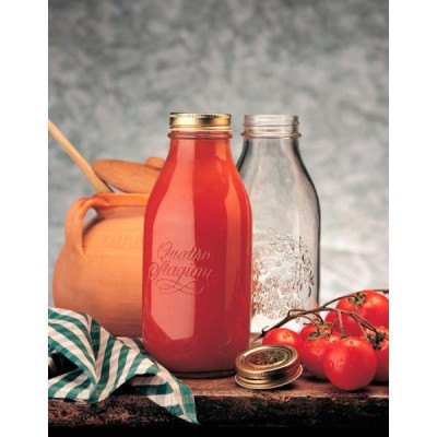 Hũ thủy tinh Quattro 200ml - 400ml -1000ml 