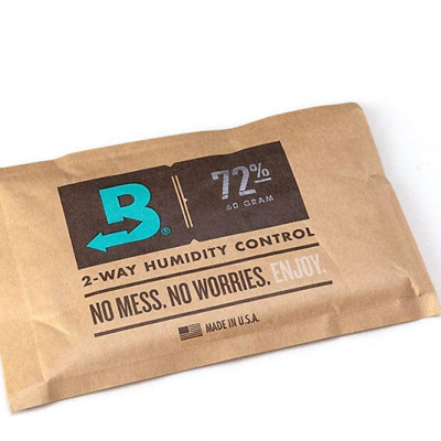 Túi dung dịch giữ ẩm ci ga Boveda điều khiển độ ẩm 2 chiều cực tốt 72%-60 gram