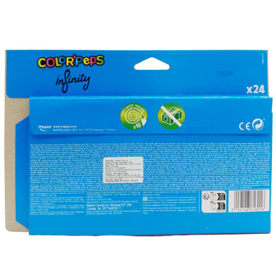 Hộp 24 Chì Màu Vô Cực - Maped 861601