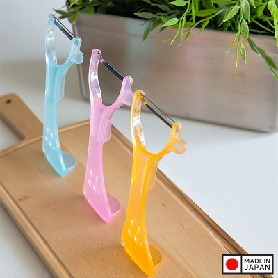 Dụng cụ gọt vỏ trái cây lưỡi bằng thép sắc bén Echo Rappy Peeler - Hàng nội địa Nhật Bản | Made in Japan