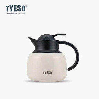 Bình trà giữ nhiệt TYESO TS-8877 1000ml có lọc trà , Hàng chính hãng 