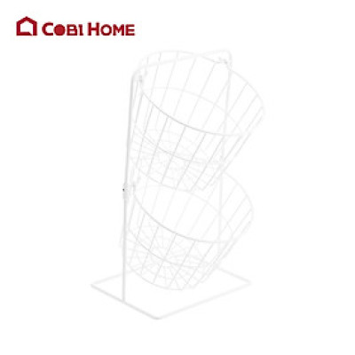 Giỏ kim loại tròn đa năng 2 tầng hay hứng nước . Phân phối bởi Cobi Home.