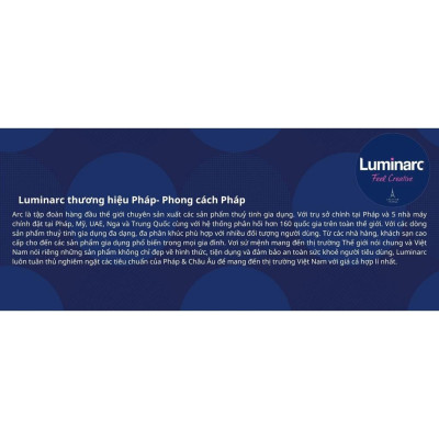 Ly Rượu Champagne Thủy Tinh Luminarc World Wine 160ML - bộ 4 ly - G8981