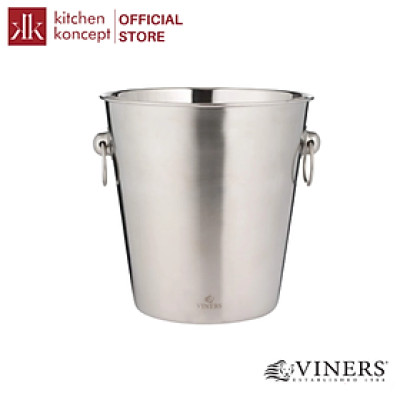Viners - Xô ngâm rượu màu bạc - 4L