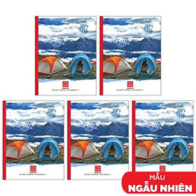 Combo 5 Vở 4 Ô Ly Ngang 96 Trang 58gsm Class Let