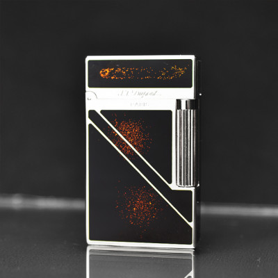 Vỏ Hột Quẹt Bật Lửa Upon Gas Đá D213T Họa Tiết Sơn Mài Kim Tuyến In logo Đẹp Độc Lạ - Dùng Gas Đá Cao Cấp