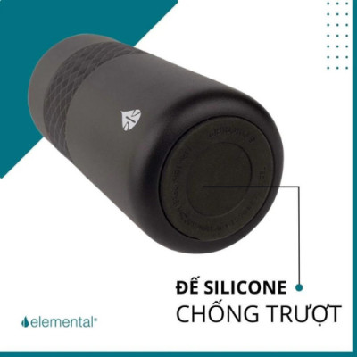 [Elemental chính hãng - Thương hiệu Mỹ] Ly giữ nhiệt Elemental Artisan 480ml nắp sứ, inox 304, giữ nhiệt vượt trội, an toàn sức khỏe