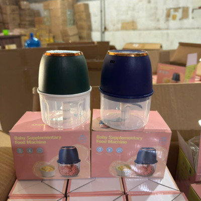 Máy Xay Tỏi Ớt Cầm Tay Mini Sạc USB – Lưỡi Dao Inox 3 Cánh Xay Gia Vị Siêu Nhanh - HÀNG CHÍNH HÃNG MINIIN