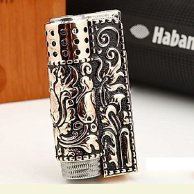 Vỏ Hột Quẹt Bật Lửa Xăng Đá Imco JT001B Thiết Kế Đẹp Đôc Lạ - Dùng Xăng Bấc Đá Cao Cấp