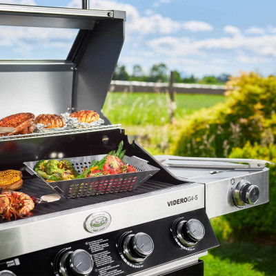 Bếp Nướng Rosle 25531 Videro G4-S Vario Dùng Ga Hàng Chính Hãng