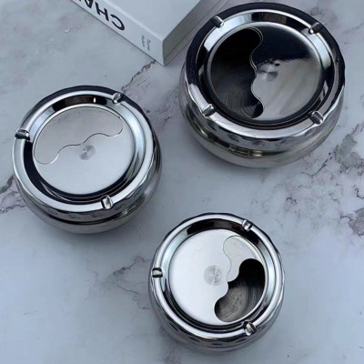 Gạt tàn thuốc inox nắp xoay A10-A12