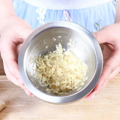 Bộ Chày Cối Inox 304 Nguyên Khối Không Vết Hàn Có Lắp Đạy Kèm Chày Dã Đồ Cực Nhuyễn Mịn Cho Gia Đình - HÀNG CHÍNH HÃNG MINIIN