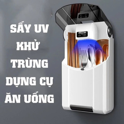 Hộp Sấy Khử Khuẩn Đũa Thìa – Diệt Khuẩn Bằng Tia UV, Làm Khô Nhanh, An Toàn Cho Cả Gia Đình , dao thớt