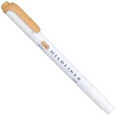 Viết Lông Dầu Dạ Quang Zebra Mildliner-MOR Fine Bold Mild Orange