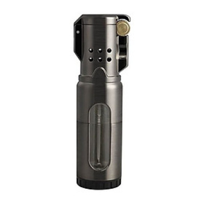 Vỏ Hộp Quet Bật Lửa Khò Ga Đá 3 Tia ZB-663, có ô quan sát dung lượng ga trong suốt