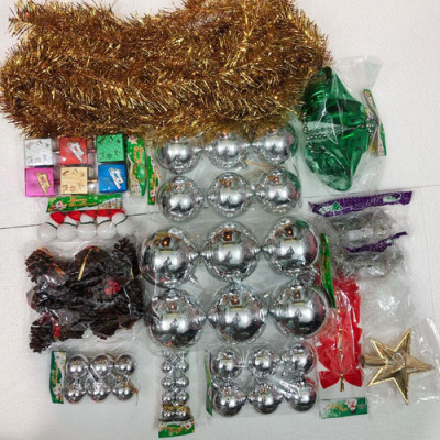 Combo Gói phụ kiện  trang trí cho cây noel cao 180-210cm