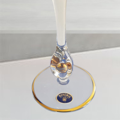 Bộ 2 ly pha lê uống vang 300 ml Bohemia Czech Republic