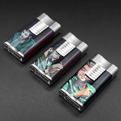 Vỏ Hộp Quẹt Bật Lửa Gas Khò 1 Tia RAG-1157 Tích Hợp Kệ Gác Và Đục Xi--Ga Tiện Lợi - Nhiều Hình