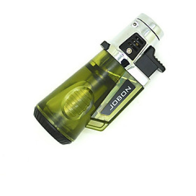 Vỏ Hột Quẹt Bật Lửa Khò Gas 1 Tia Jobon ZB-958 Đẹp Độc Lạ Nhiều Màu - Dùng Gas Cao Cấp