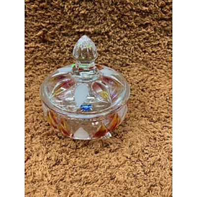 THỐ ĐỰNG MỨT TẾT THỦY TINH CÓ CHÂN - VD22