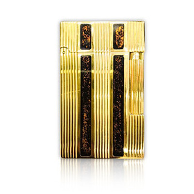 Vỏ Hột Quẹt Bật Lửa Upon Gas Đá D95V Họa Tiết Sơn Mài Họa Tiết Kẻ Dọc Đẹp Độc Lạ - Dùng Gas Đá Cao Cấp