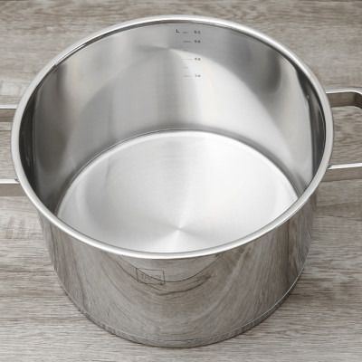 Bộ nồi và chảo chống dính vân đá inox 304 cao cấp Fivestar Plus 5 món nắp kính , tặng 1 vá canh