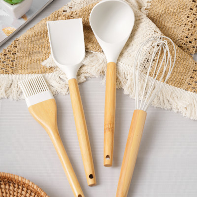 Cây đánh trứng silicone SUNRISE cao cấp, chống bám mùi, dễ vệ sinh - Cobihome