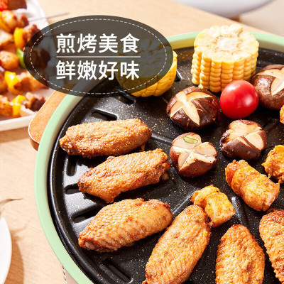 Bếp nướng than hoa cao cấp chất liệu thép chịu nhiệt tốt không gỉ dễ dàng sử dụng, an toàn, kèm vỉ