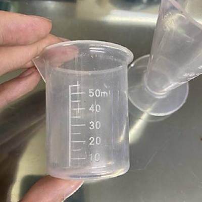 Ca Đong 50ml Nhựa Có Vạch Chia Định Lượng | CA ĐỊNH LƯỢNG