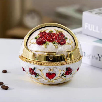 Gạt tàn hoa hồng