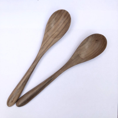 Thìa cafe mini gỗ Óc Chó nhập khẩu Mỹ, thìa xuất Nhật (CTH522) Dùng múc giá vị , decor trang trí, chụp ảnh