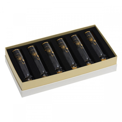 Bộ Ly Ống Phale Đúc Vàng 24K