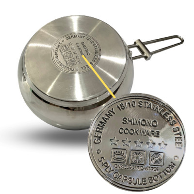 Bộ Nồi 5 Lớp Cao Cấp Shimono Lux-Pot MK-3A