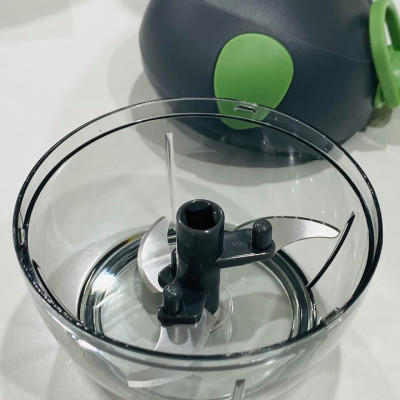 Dụng Cụ Băm/Xay Hành Tỏi, Rau Củ Mini Hình Con Vật Ngộ Nghĩnh Lock&Lock CKS321, Lưỡi Dao Bằng Thép Không Gỉ - Hàng Chính Hãng