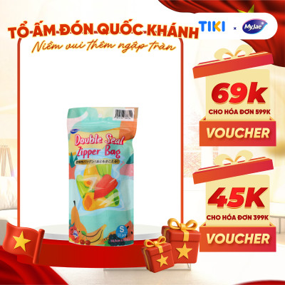 Túi Zip Đựng Thực Phẩm MyJae size S (20 cái)