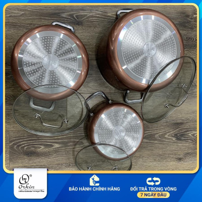 NỒI NHÔM ĐÁY TỪ ORKIN Thái Lan - MÃ OR09 [Hàng chính hãng]