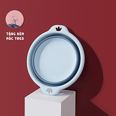 Thau nhựa Silicon gấp gọn đa năng